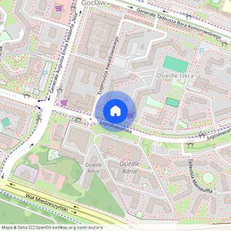 ul. Władysława Umińskiego, Gocław, Praga-Południe, Warszawa, mazowieckie