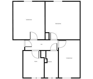 Renoviert & teilsaniert; kompakte 3 Zimmer-Wohnung - Foto 3