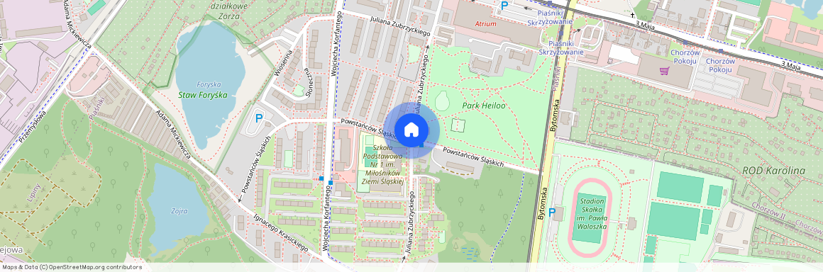 ul. Franciszka Zubrzyckiego, Świętochłowice, śląskie