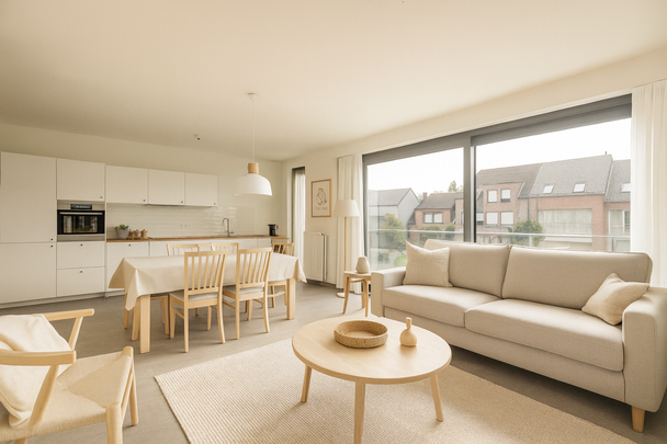 Appartement (2017) met 2 slpk, terras, lift en 2 parkeerplaatsen - Photo 1