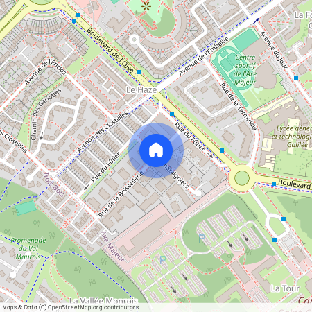 95800, Cergy
