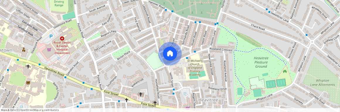 Alpha Street, Exeter EX1