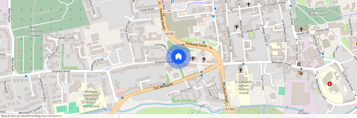 St Peters Court, Bury St Edmunds, IP33