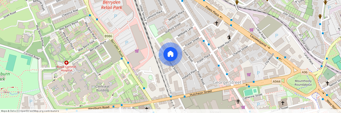 Holland Street, Second Floor Right, AB25