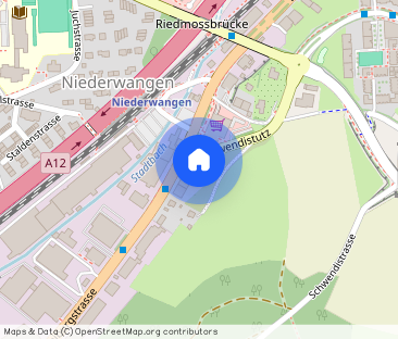 Cute two-room apartment in Niederwangen - Foto 1