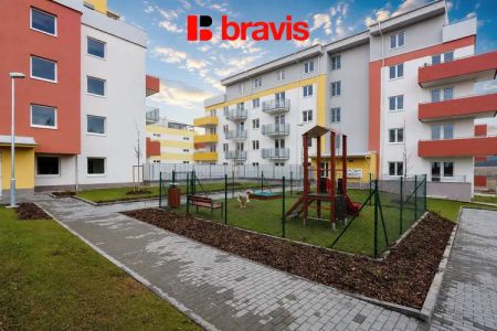 Pronájem bytu 2+kk, Brno - Kamechy, Novodvorská ulice, novostavba, terasa, sklep, klidná lokace - Photo 3