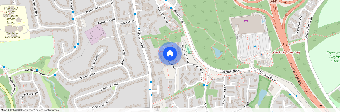 High Trees Close, Redditch