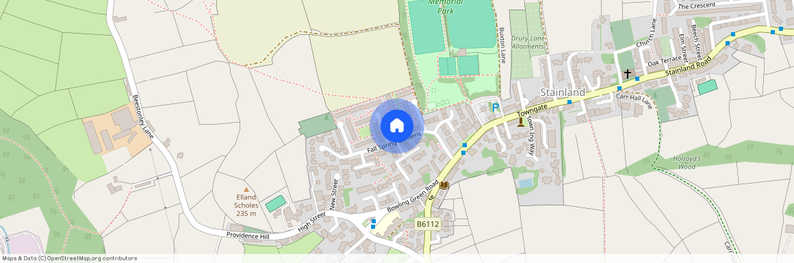 25 Fall Spring Gardens, Stainland, Halifax, HX4 9PA