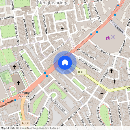 Hereford House, 11 Ovington Gardens, SW3