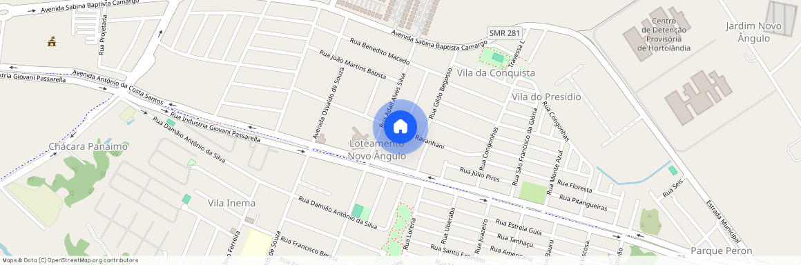Rua João Ravanhani, 115 - Jardim Novo Ângulo, Hortolândia - SP
