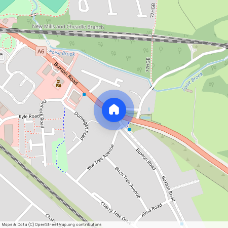 Buxton Road, Hazel Grove, Stockport, Greater Manchester, SK7
