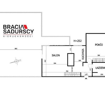 Mieszkanie Kraków Dębniki powierzchnia 55.49 m² C206-WM-27467 - Фото 6