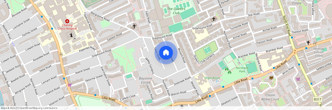 Kinnoul Road, Barons Court, London, W6