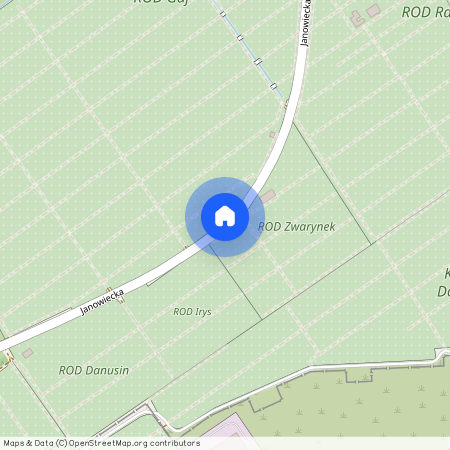 ul. Janowiecka, Elsnerów, Targówek, Warszawa, mazowieckie