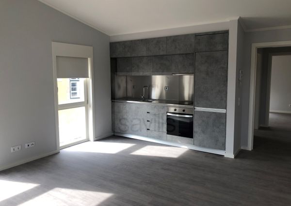 Apartamento T1 novo para arrendar na Rua Montebelo na Foz Velha - Porto