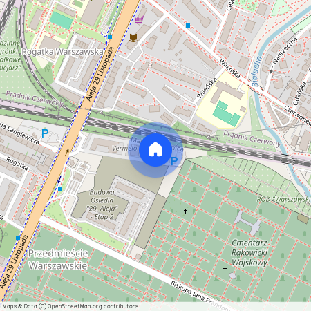 al. 29 Listopada, Przedmieście Warszawskie, Stare Miasto, Kraków, małopolskie