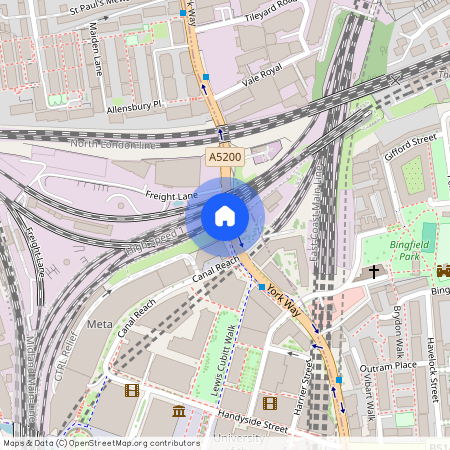 Author Kings Cross, York Way, London, N1