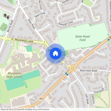 Dean Road, Rhosnesni, Wrexham, LL13