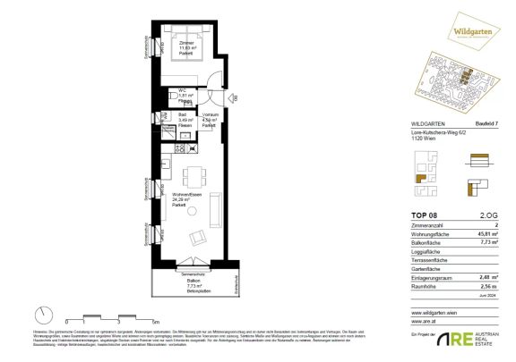 *NEUES PROJEKT* Urbanes Wohnen im Wildgarten ab 01.02.2025 - Photo 1