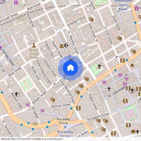 Brewer Street, W1F, London