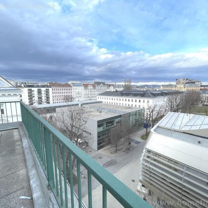 Erstbezug mit Weitblick: 3-Zimmer I 2 Balkone I Klimaanlage - befristet - Foto 1