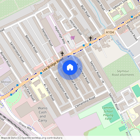 Bloxhall Road, Leyton, E10