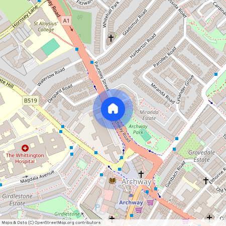 Archway Road, London North Islington, N19