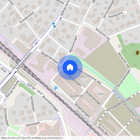 Stockholm, Skogängsvägen, 48A, 16348, Spånga