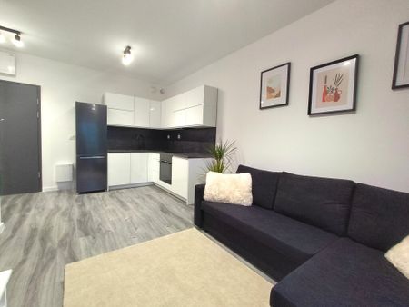 2-pokojowe mieszkanie z ogródkiem, Małe Błonia. - Zdjęcie 2