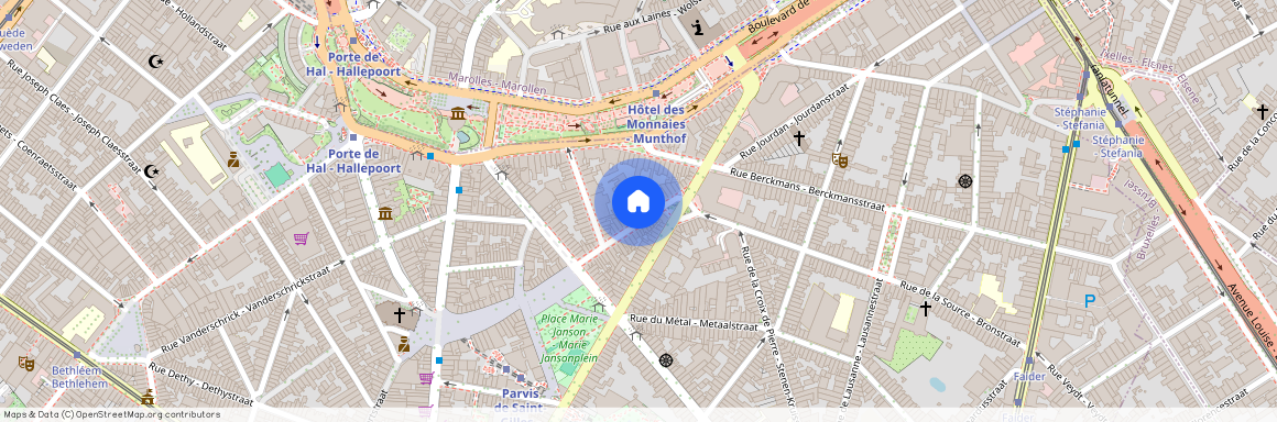 Rue Jourdan, 155, 1060, Saint-Gilles