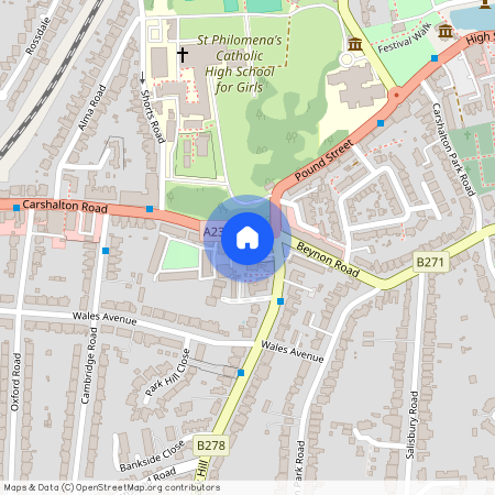 Carshalton Road, Carshalton, SM5