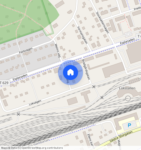 Welins väg, Hallsberg