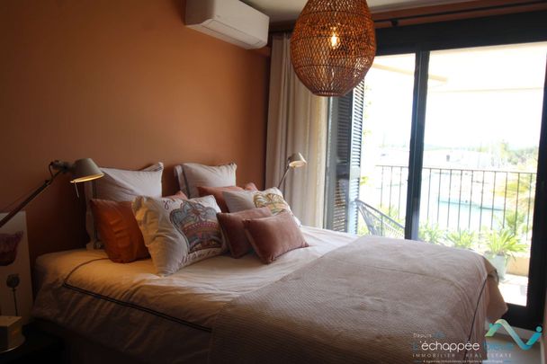 Bel appartement pour 2 personnes avec vue port au Golfe de St-Tropez - Photo 1
