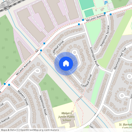 littleleaf DRIVE near McLevin, Scarborough, Scarborough, Toronto, M1B 3J1