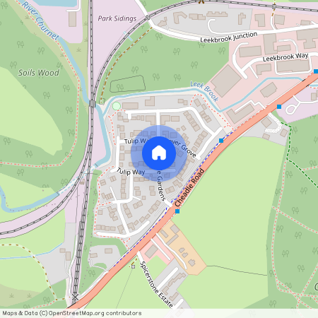 Wardle Gardens, Leek, Staffordshire, ST13