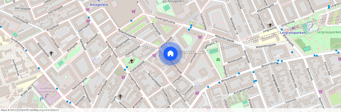 Spaniensgade 11, 2. 7., Spaniensgade, 2300 København S