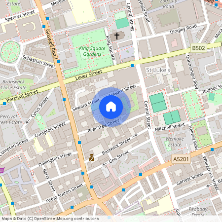 Pear Tree Street, Clerkenwell, EC1V