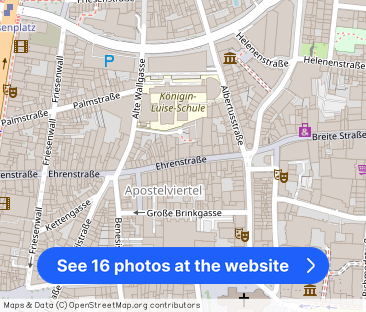 Geschmackvoll möblierte Maisonette mit Terrasse im Friesenviertel - Photo 1