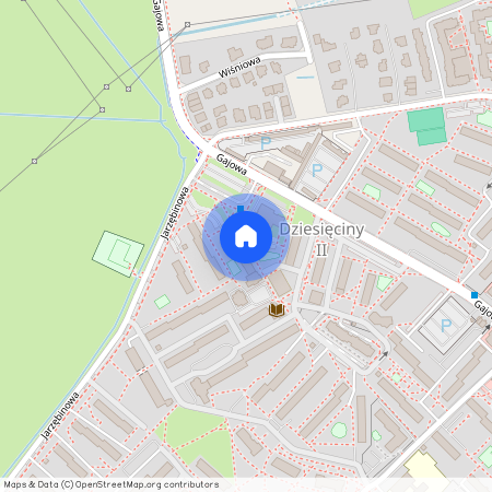 ul. Gajowa, Dziesięciny II, Białystok, podlaskie