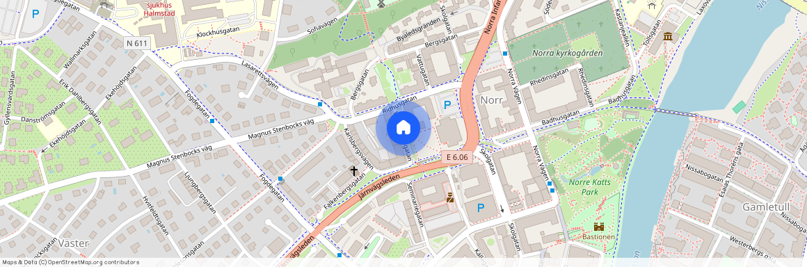 Von Möllersgata, Halmstad