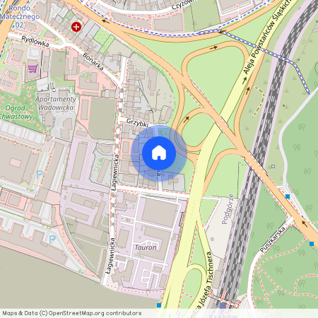 ul. Głogowska, Stare Podgórze, Podgórze, Kraków, małopolskie