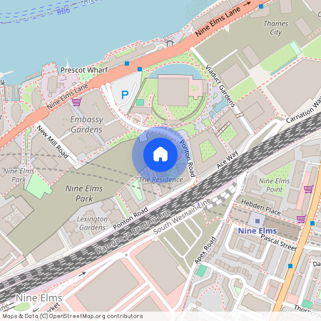 Palace Wharf, Charles Clowes Walk, London