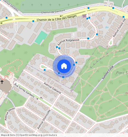 ** avenue Ridgewood, Montreal, Quebec, Canada, H3V 1B4