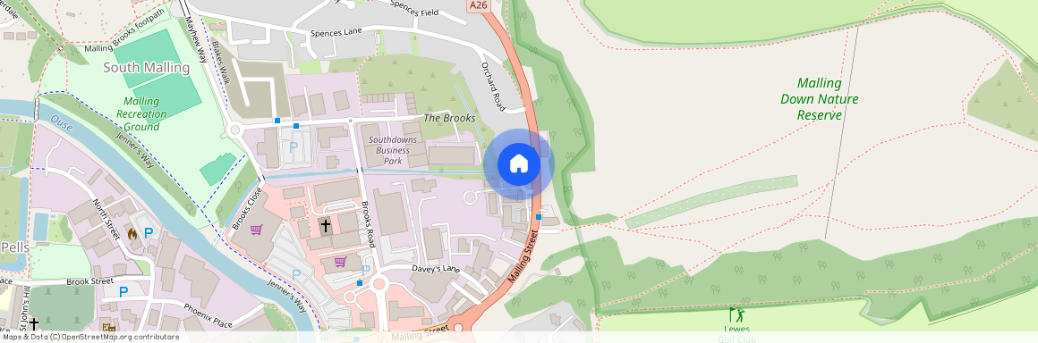 The Spinneys, Lewes BN7