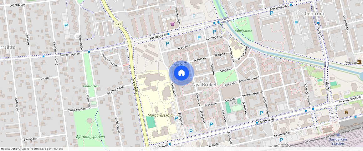 Nya Bruket, Sandviken, Gävleborg, Skolgatan 8 I