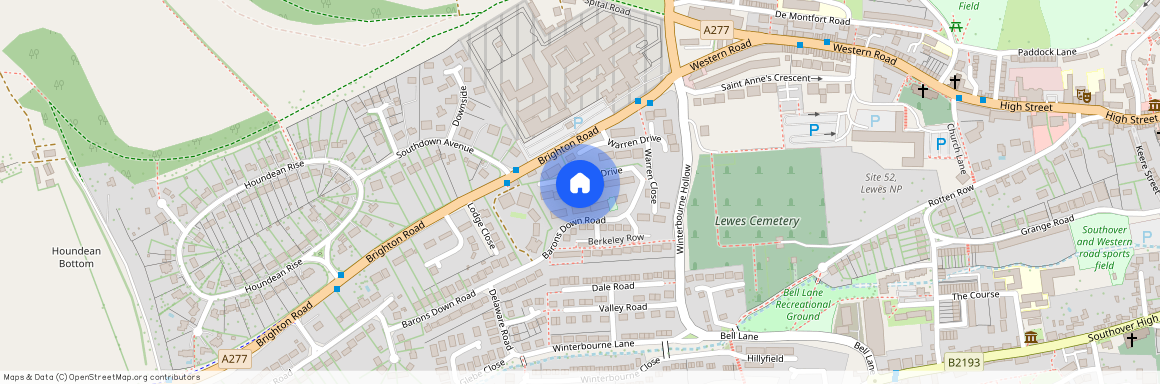 Bishops Drive, Lewes, East Sussex, BN7
