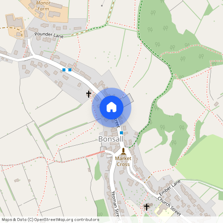High Street, Bonsall, Derbyshire