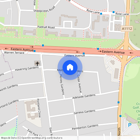 Melbourne Gardens, Romford, RM6