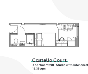 Studio to rent - Photo 5