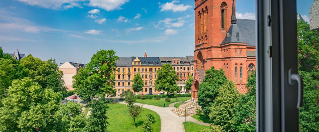 3-Raum-Wohnung mit Balkon am Theodor-Körner-Platz - Photo 1